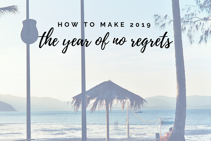 How to Make 2019 the Year of No Regrets - paNASH Passion & Career Coaching